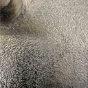 Portavela plateado 29cm