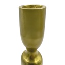 Candelabro dorado 25cm