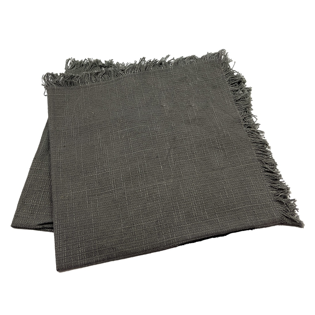 Set 2 Servilletas Gris 45x45cm 