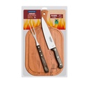 Juego para asado tabla 3 pzas. 21198/914