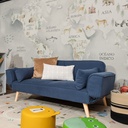 Sofá cama Silvia azul