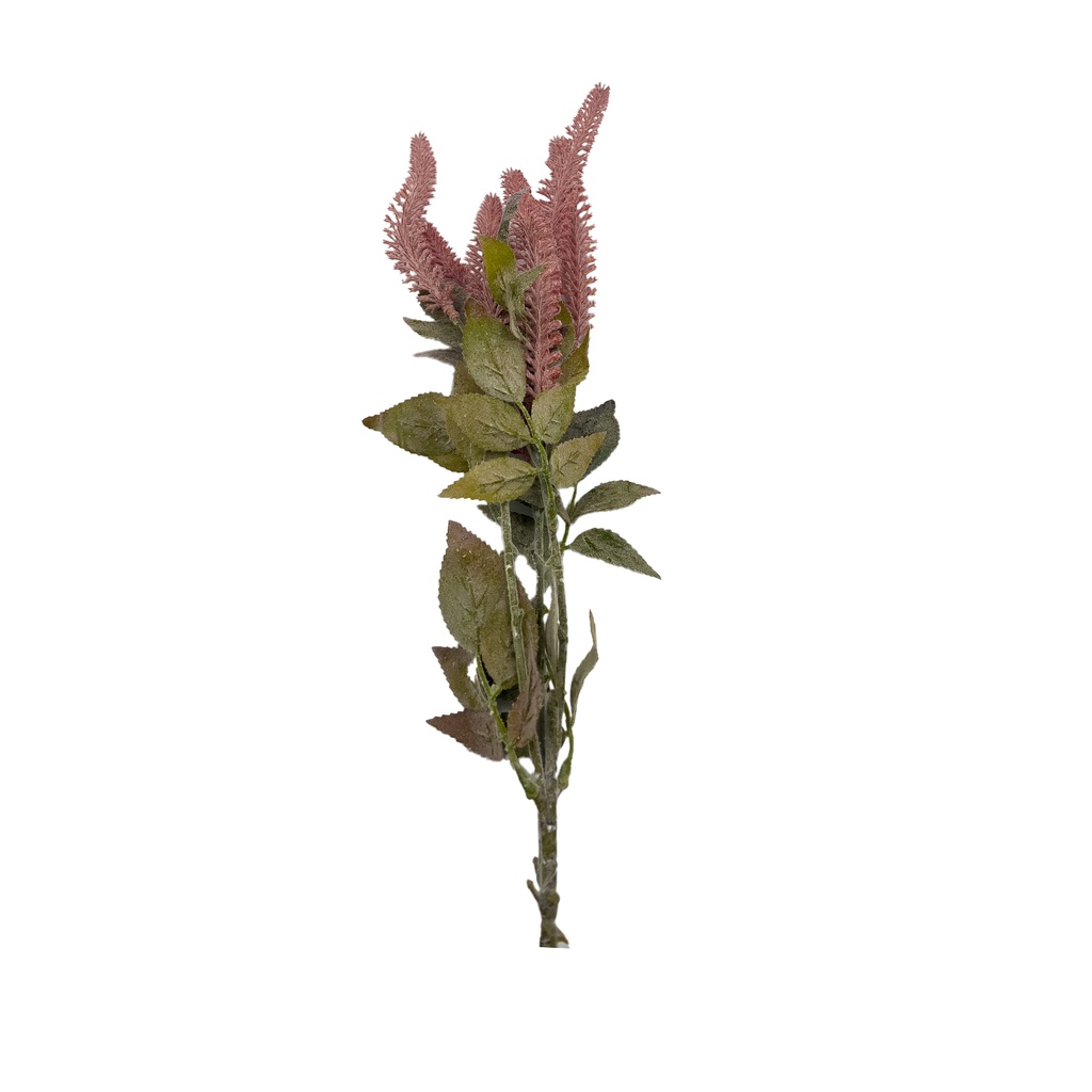 Pasto artificial rosado 74cm