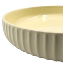 Plato hondo Comacchio blanco 20cm