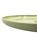 Plato fondo Comacchio verde 25cm