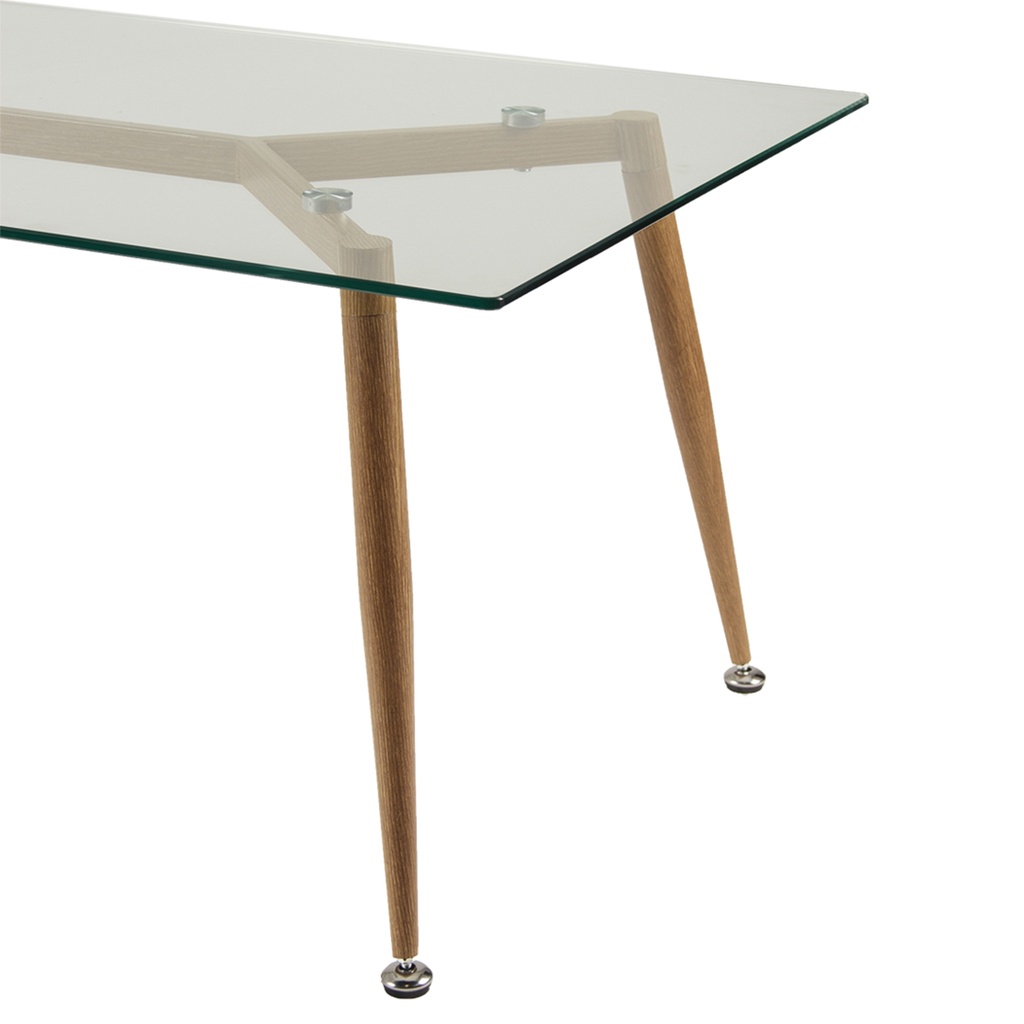 Mesa centro vidrio Mlm-160310 120x60x45
