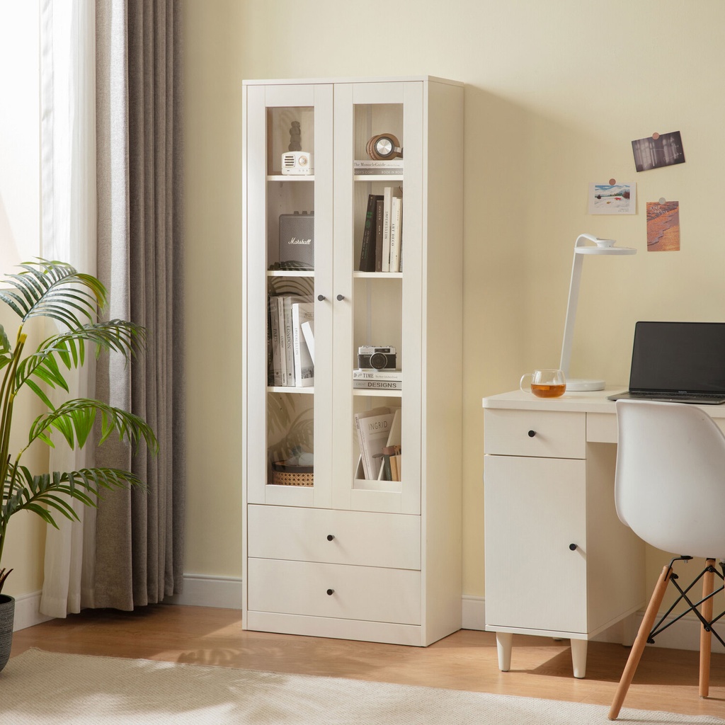 Librero Amari blanco