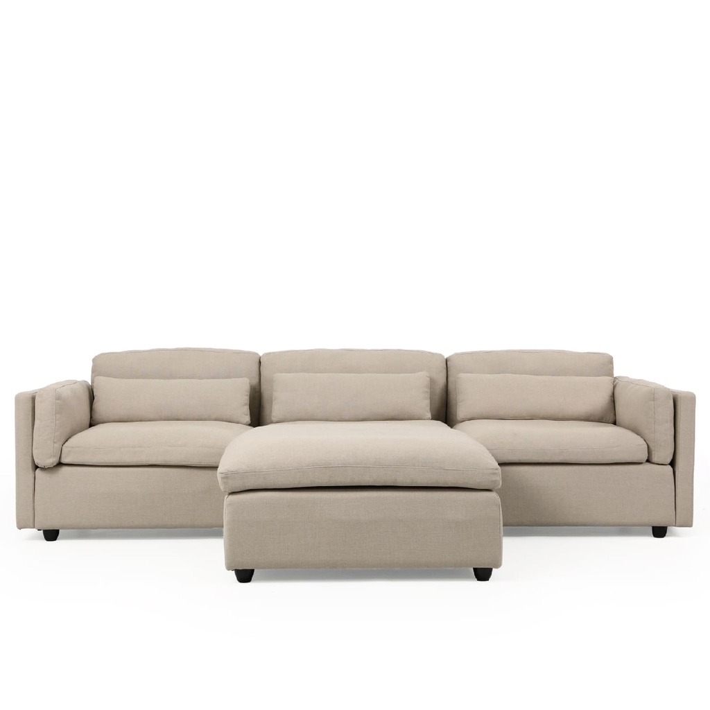 Sofá seccional Nino beige