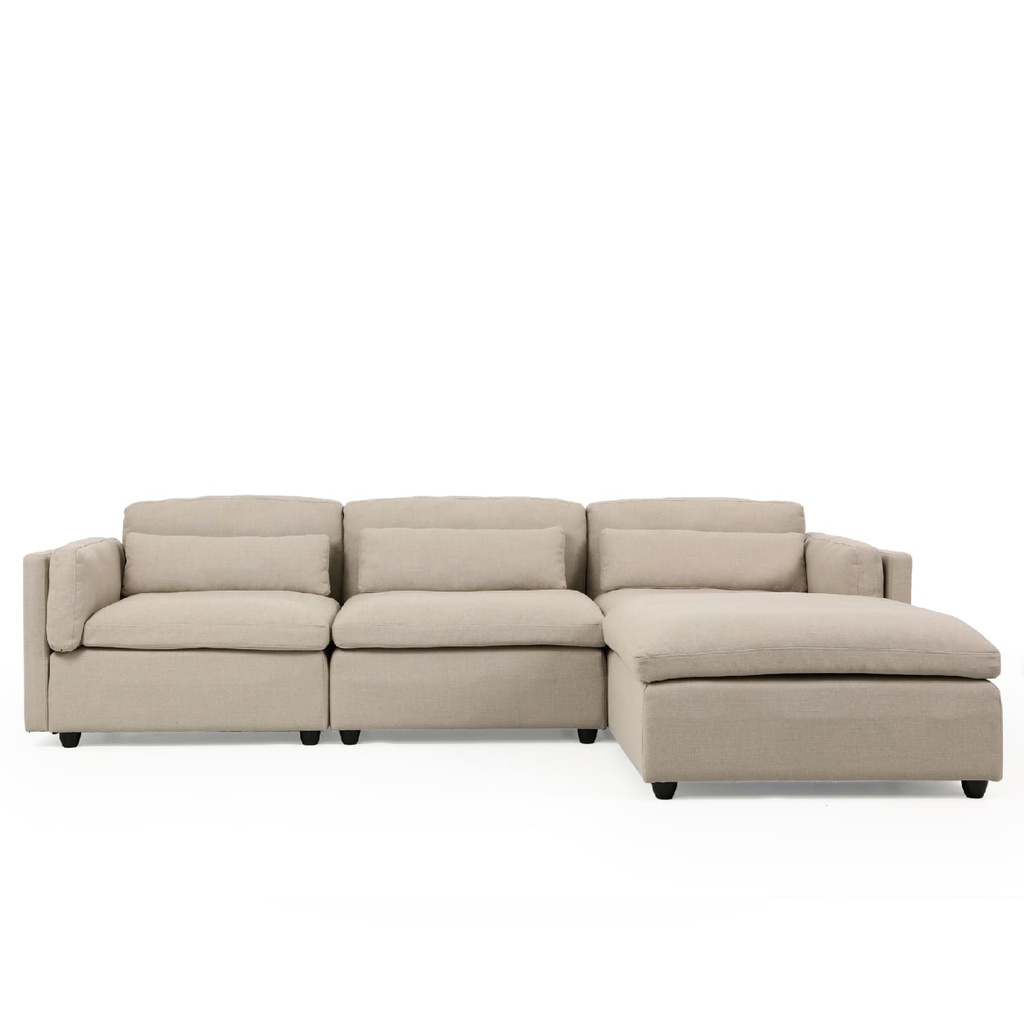 Sofá seccional Nino beige