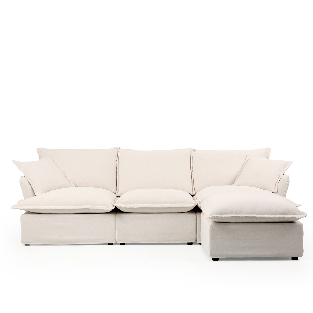 Sofá seccional Matteo blanco