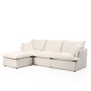 Sofá seccional Matteo blanco