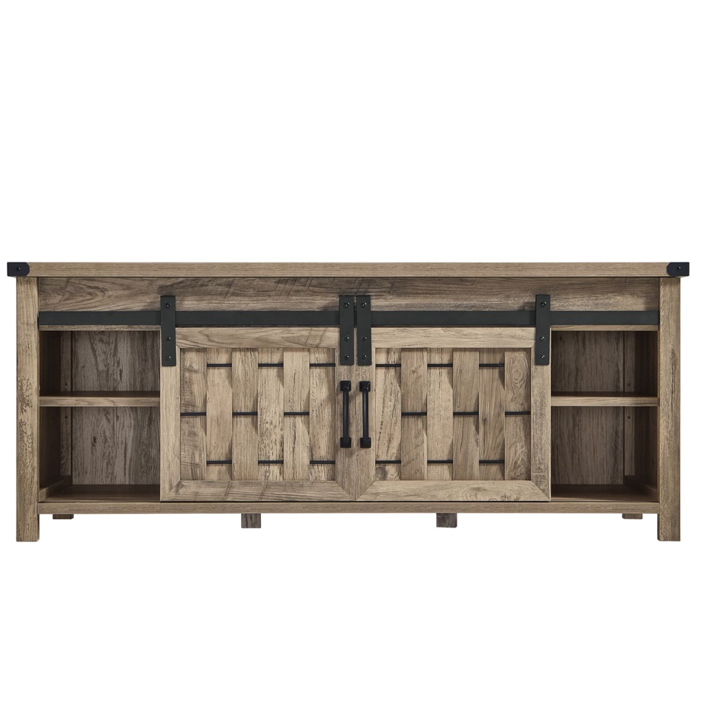 Mesa centro 2 puertas Vinh café