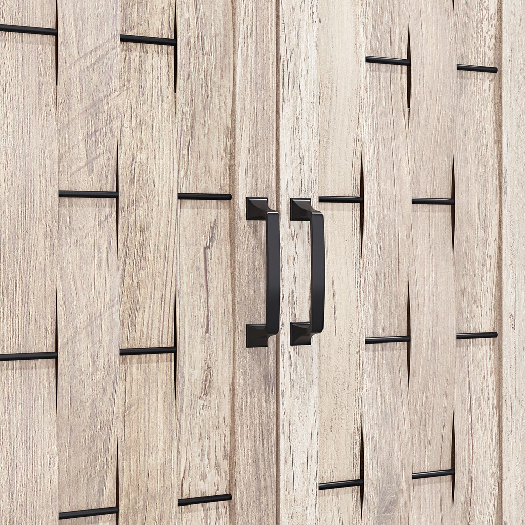 Estante esquinero Vinh gris