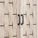 Estante esquinero Vinh gris