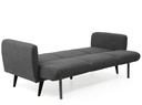 Sofá cama Tino gris oscuro