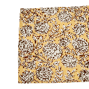 Individual flower print crudo 33x45cm