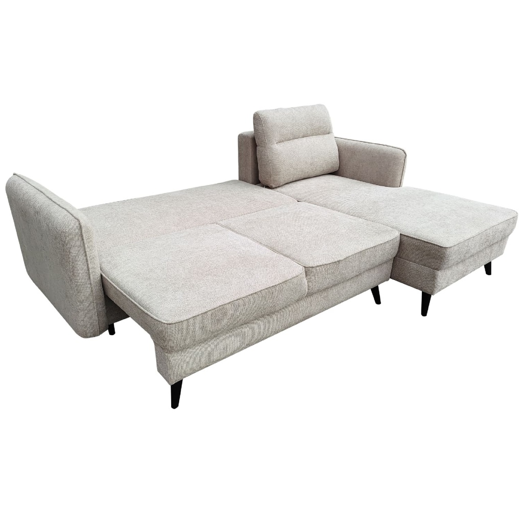 Sofá seccional derecho Odense beige