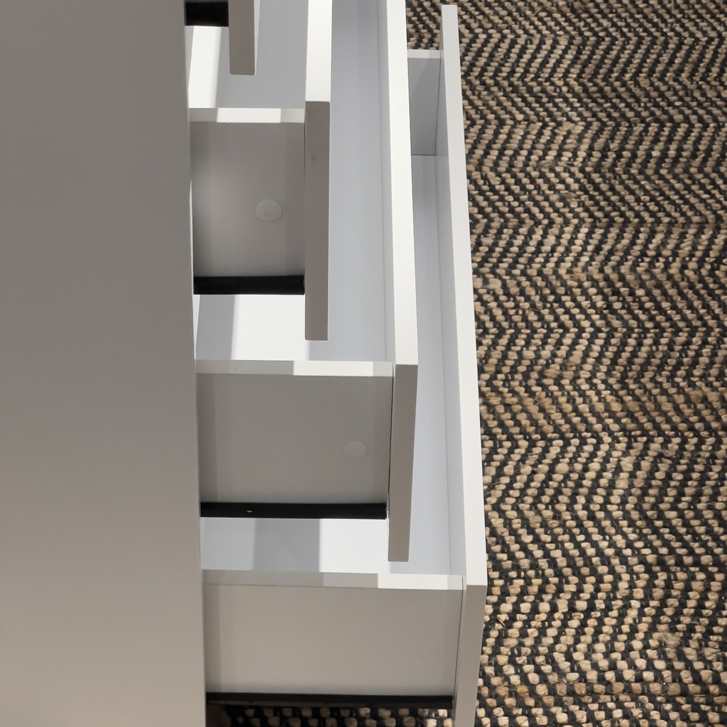 Cómoda Hantu 4 cajones con espejo