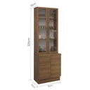 Vitrina Stella café 70cm