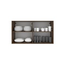 Aéreo cocina Stella café 2 puertas 120cm