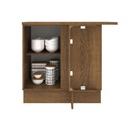 Base esquinero Agata blanco 1 puerta 94cm