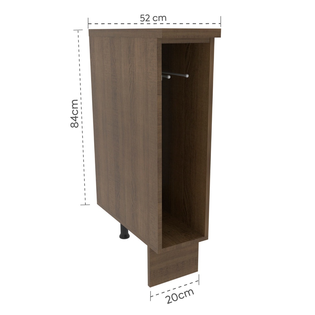 Base toallero Agata 20cm