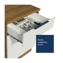 Base cocina Stella blanco 3 cajones 60cm