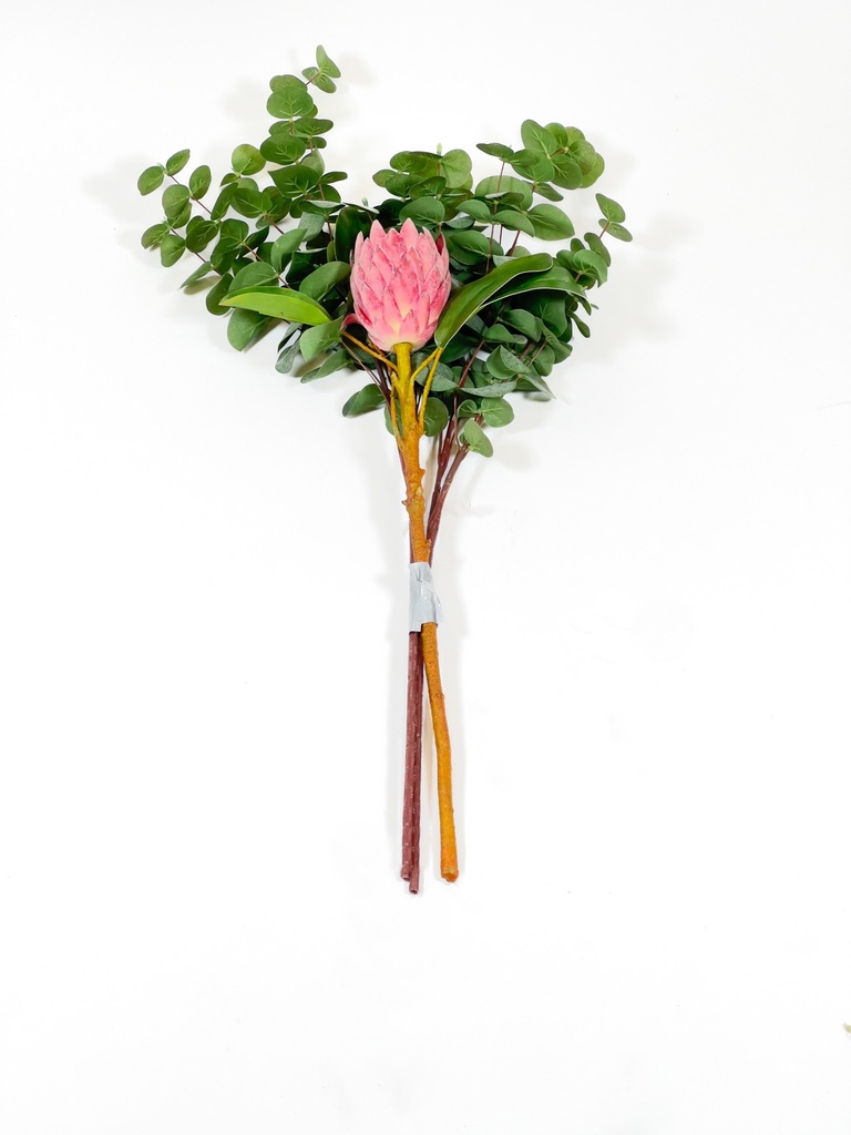 Ramo flores artificiales protea