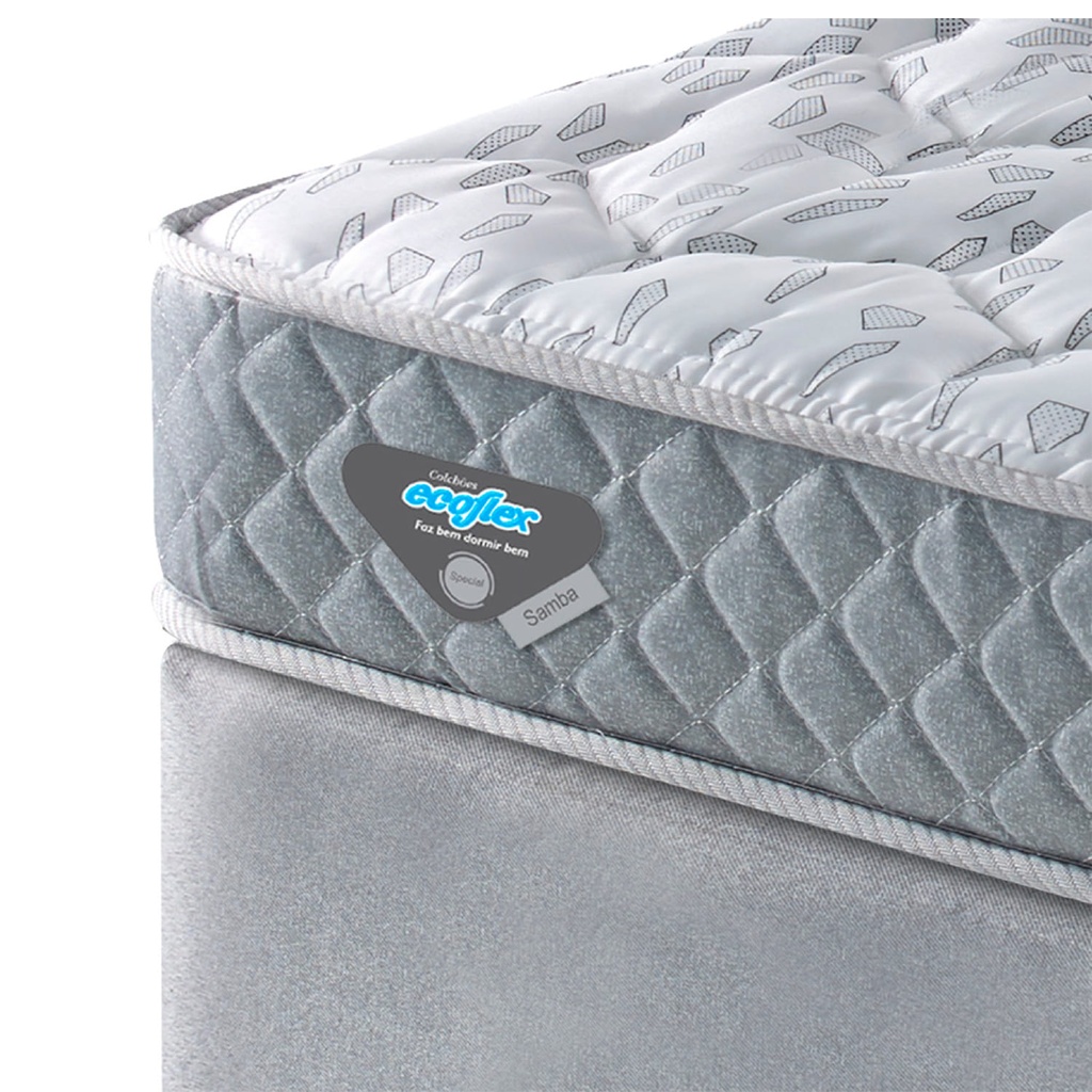 Colchón de espuma Samba 1.5 plazas 105x190x17cm