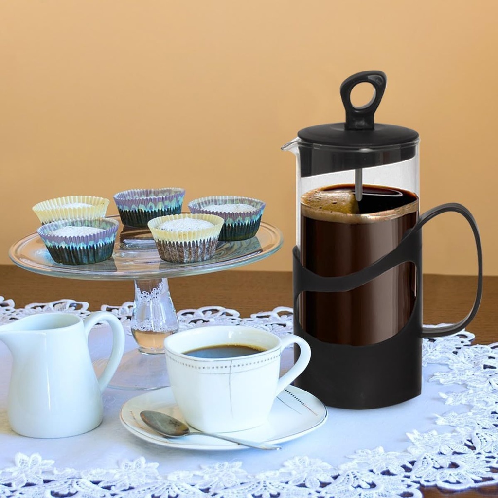 Cafetera francesa de vidrio 1lt