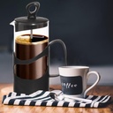 Cafetera francesa de vidrio 1lt