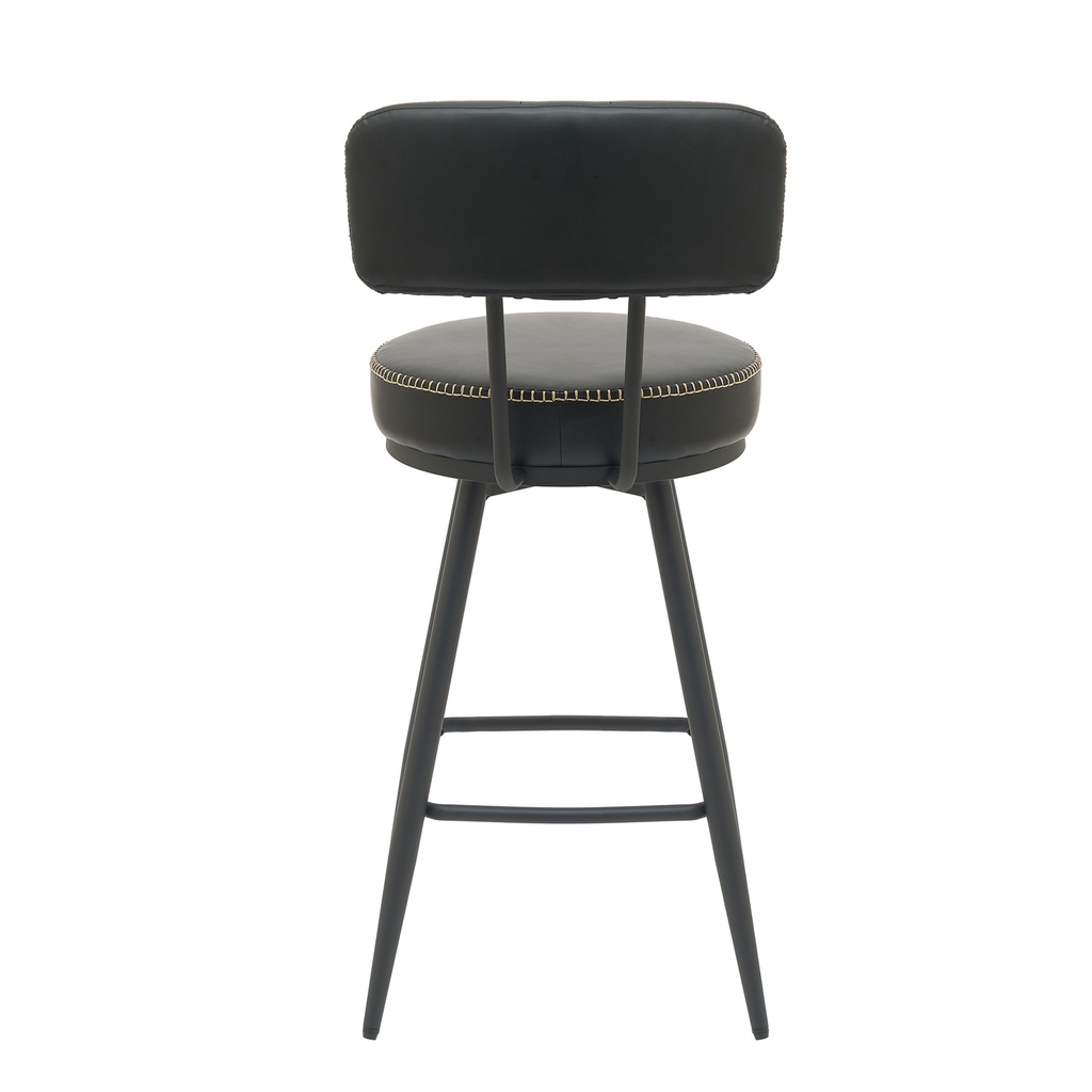 Silla Bar Soma giratoria negro