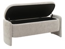 Banqueta con almacenaje Orsay gris