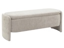 Banqueta con almacenaje Orsay gris