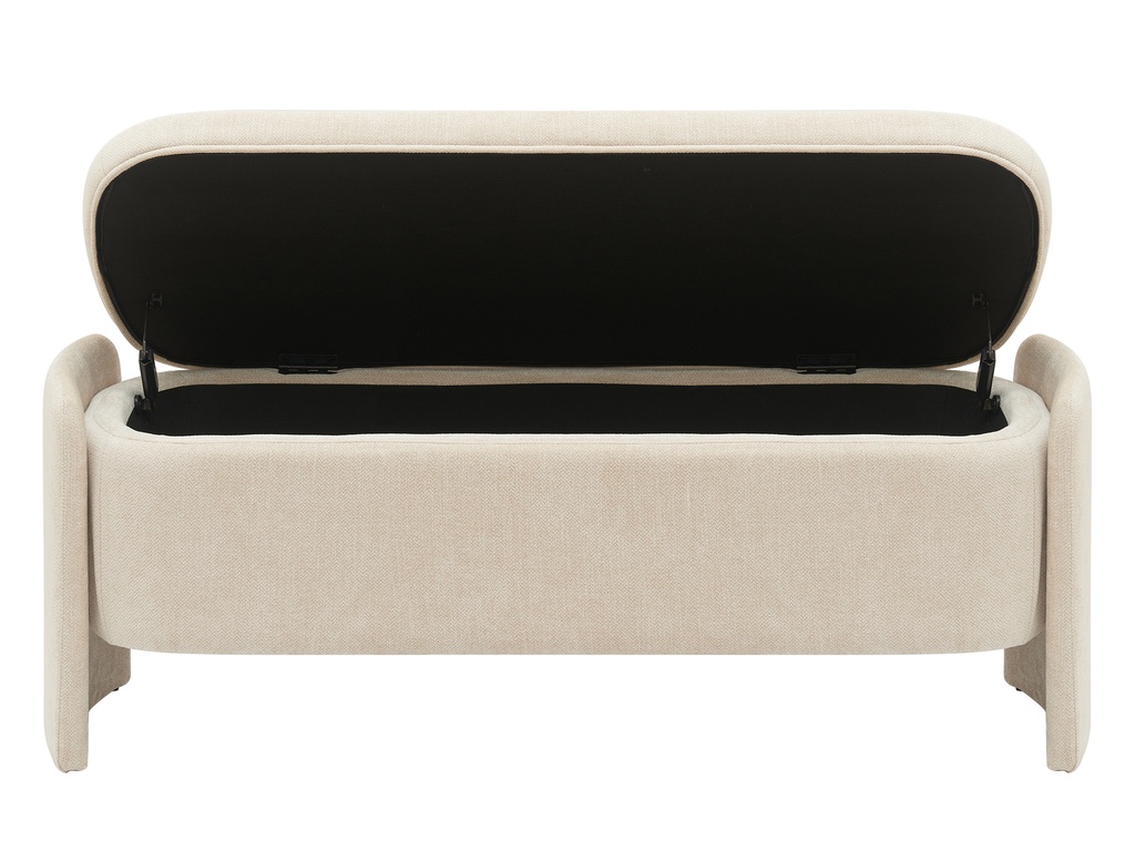 Banqueta con almacenaje Orsay beige