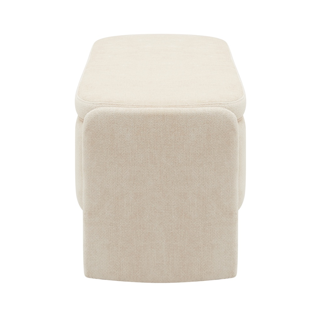 Banqueta con almacenaje Orsay beige