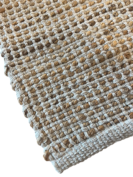 Alfombra yute milk 200X300cm