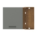 Aéreo esquinero Agata gris 1 puerta 94cm 