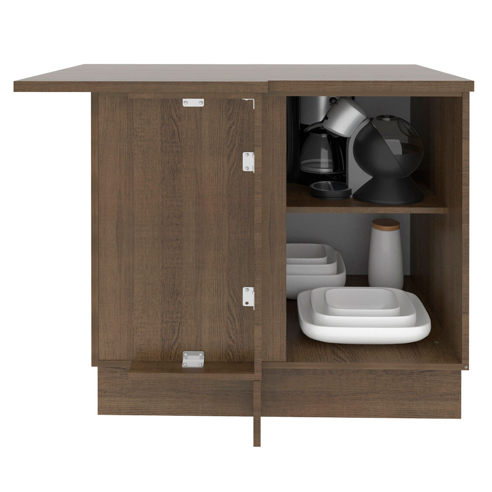 Base esquinero Stella café 1 puerta 94cm