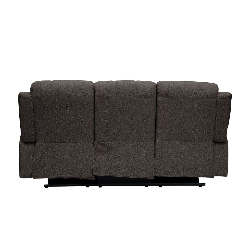 Sofá reclinable 3 cuerpos Boston café 