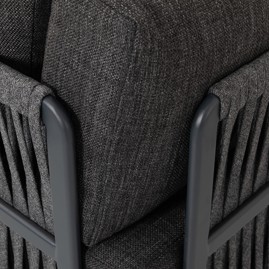 Set seccional terraza Lafite 4pzas