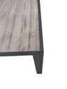 Mesa terraza Lazio cerámica gris 165cm