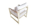 Juego living terraza Mykonos 3-1-1 beige