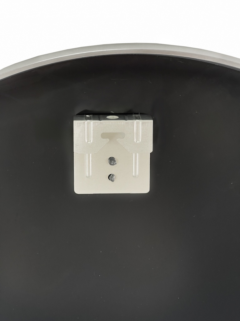 Espejo redondo 60cm Uri plateado