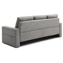 Sofá cama 3 cuerpos Amberes gris claro