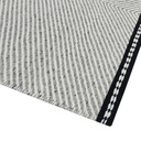 Alfombra 120x180cm Kanigo marfil/negro