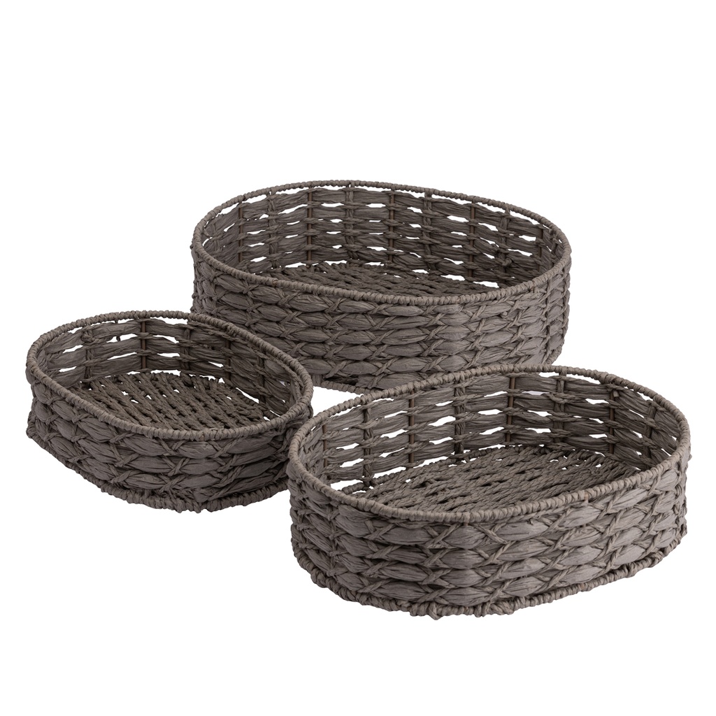 Set de 3 Canastos Ovalados