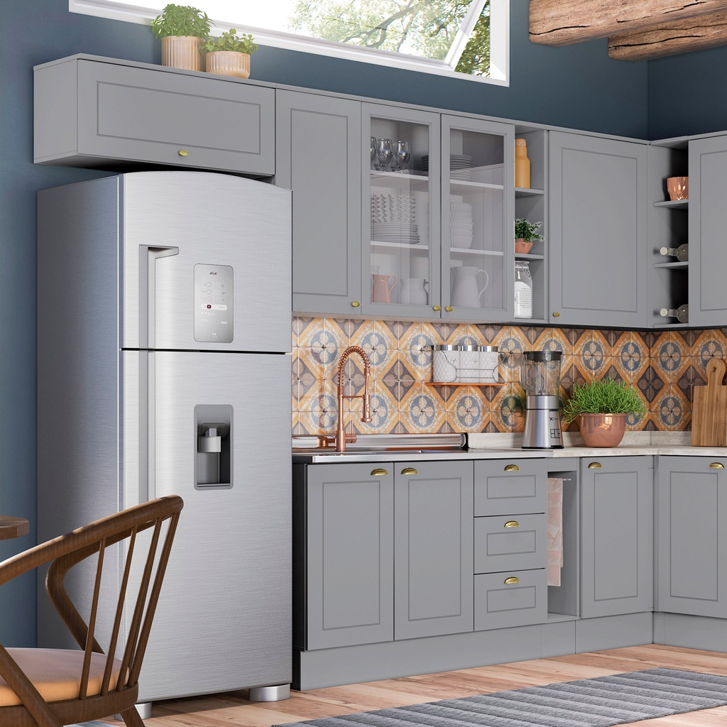 Aéreo cocina Americana gris 80cm