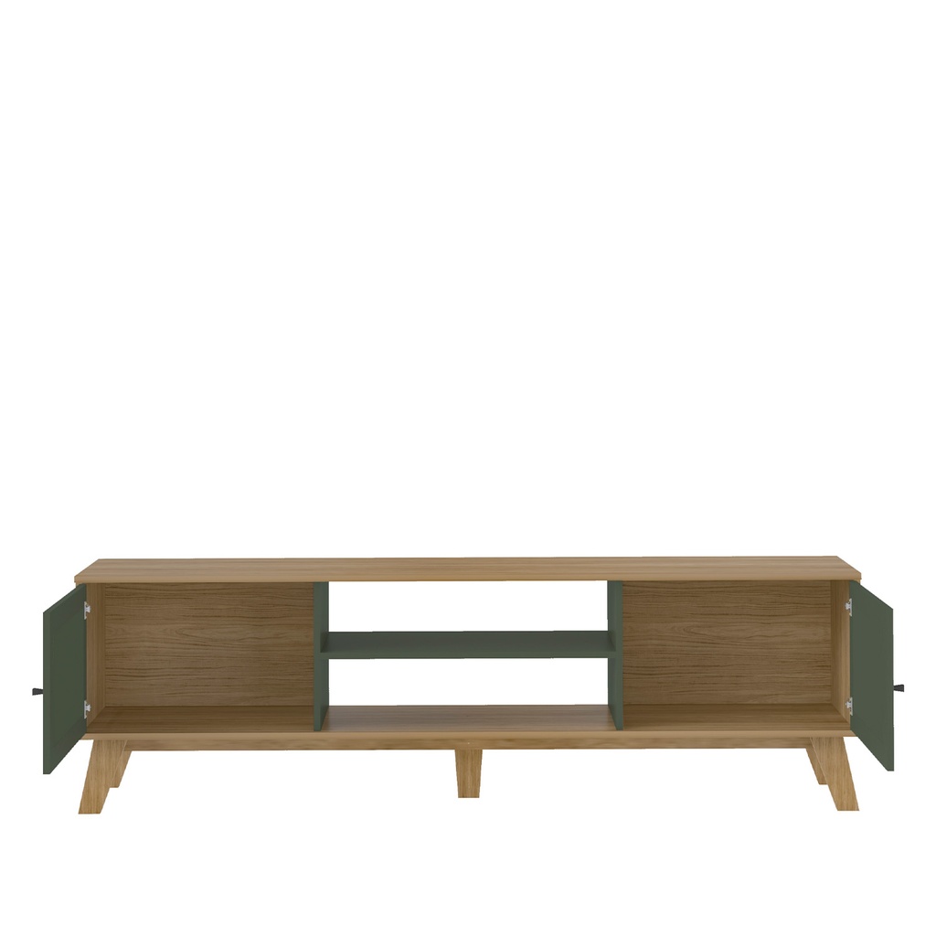 Rack Charlotte - Roble/Menta
