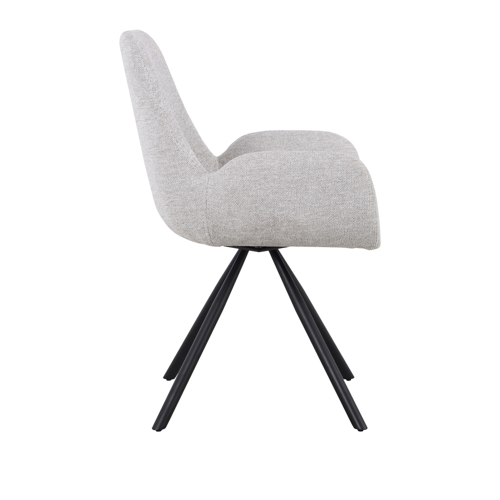 Silla comedor Yelcho gris claro