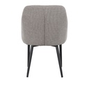 Silla comedor Tyndall gris oscuro